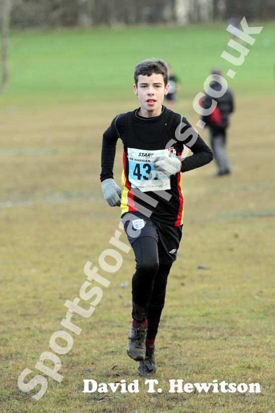 Blue 437, Start First North East Harrier League,  Jarrow.